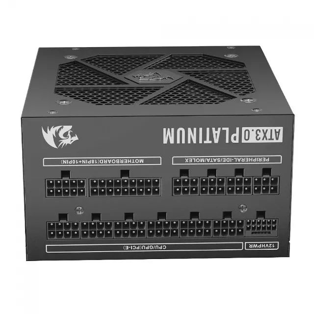 Fonte ATX 1000W PFC Ativo 80 Plus Platinum Redragon Full Modular Black PCIe 5.0 - WZetta - Foto 3