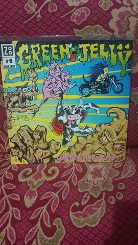 Disco Vinil Green Jelly