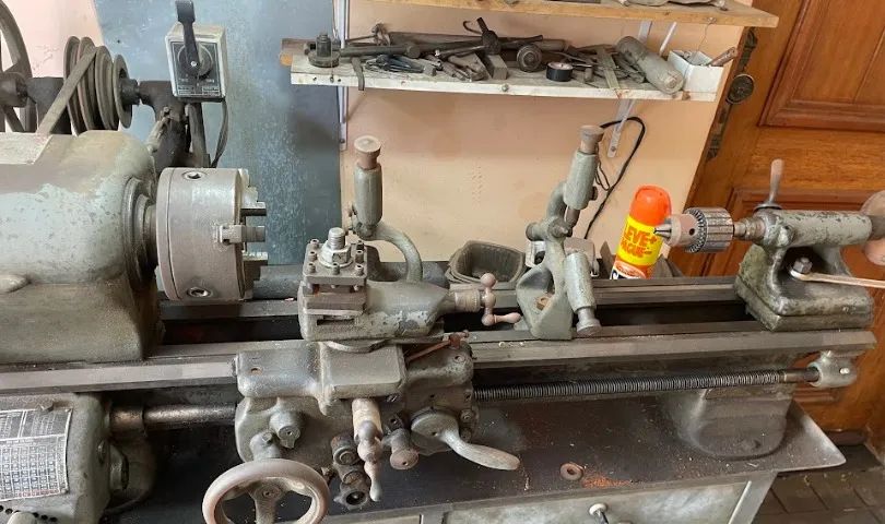 Torno de Bancada SANCHES BLANES c/ caixa Norton - Foto 4