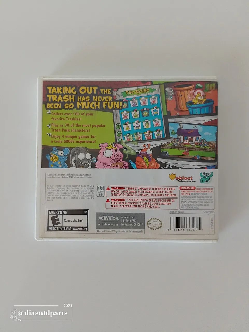 The Trash Pack Original - Jogo Nintendo 3Ds - Foto 4
