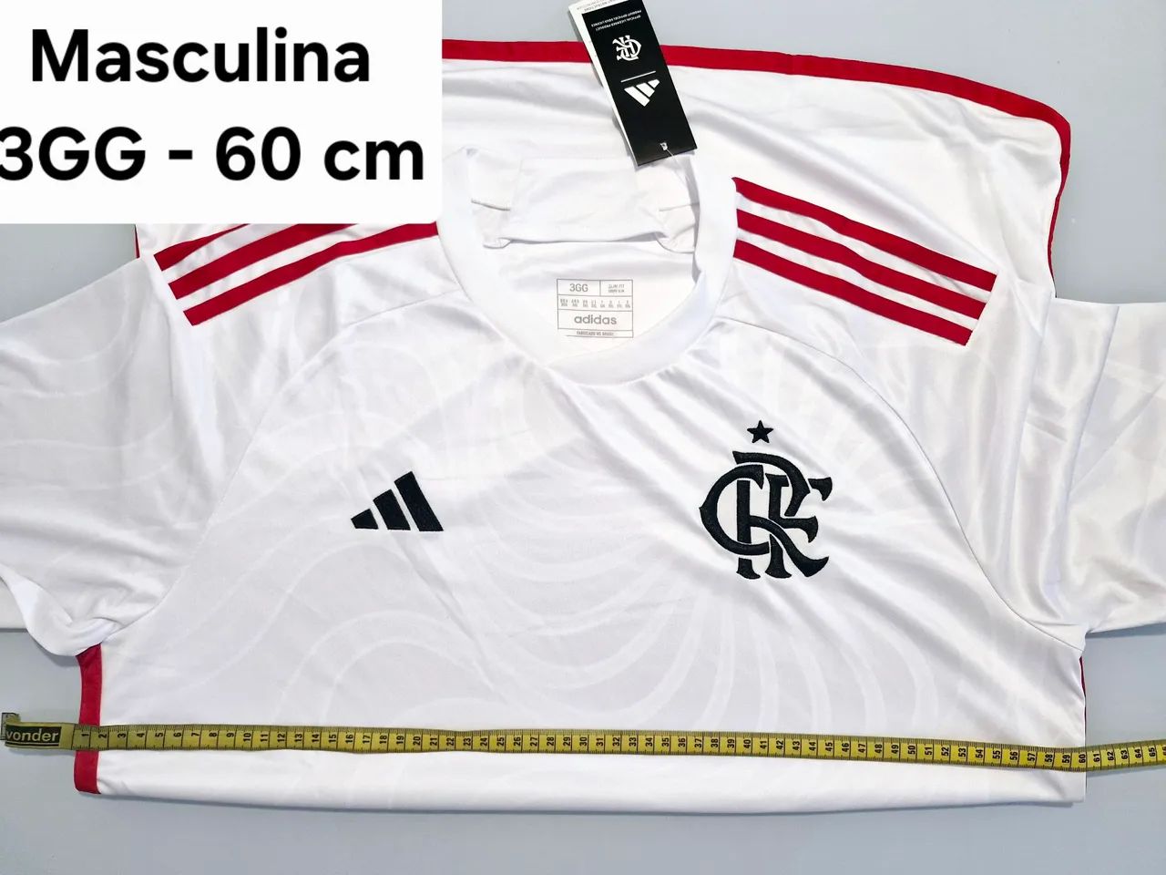 Camisa Flamengo 2024 - tamanhos P e 3GG.  - Foto 2