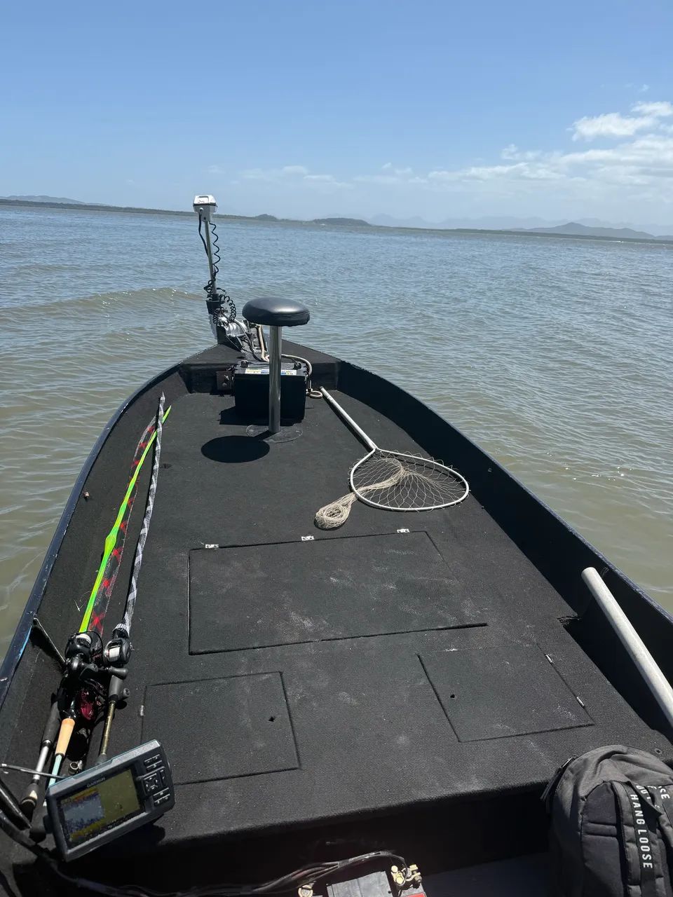 Lancha de pesca 16 pés - plataformada  - Foto 2