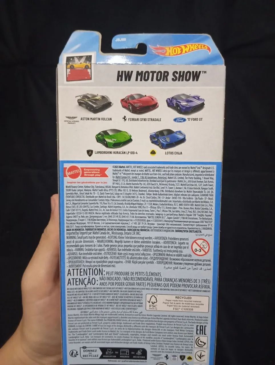 HW motor show Hot Wheels-Pack 5 Ferrari  - Foto 3