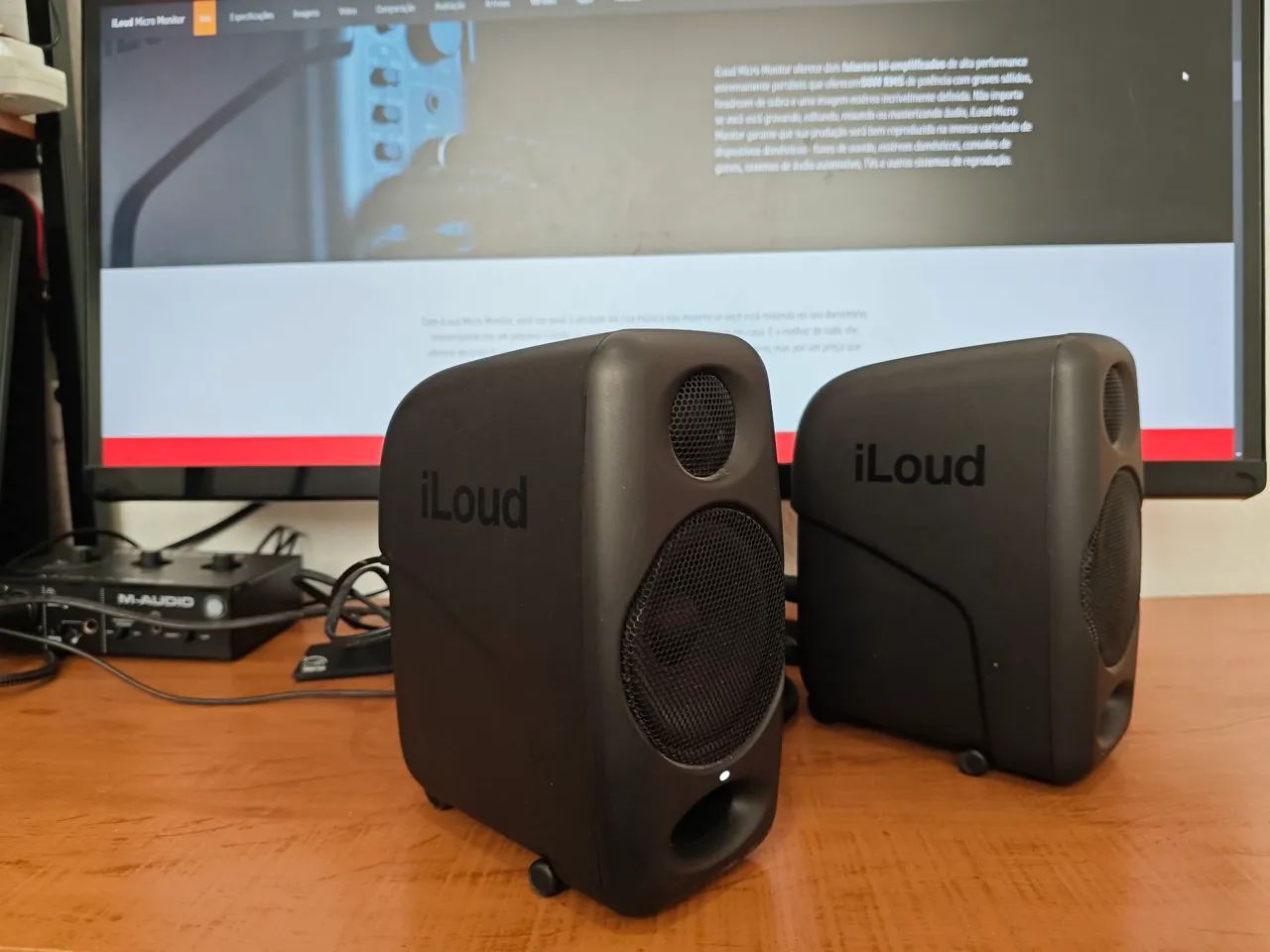 iLoud Micro Monitor de Referência para estúdios de Gravação Caixa de Som com Bluetooth - Foto 2