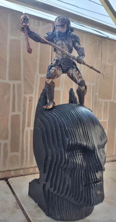 Busto mdf 3d - Batman<br><br> - Foto 2