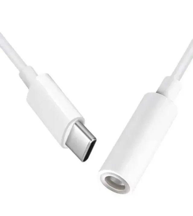Cabo Adaptador USB-C Tipo C para P2 3.5mm Áudio - Foto 2