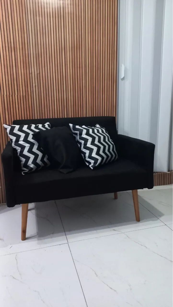 Paga na entrega! Sofá de 2 Lugares modelo Nina  - Foto 2
