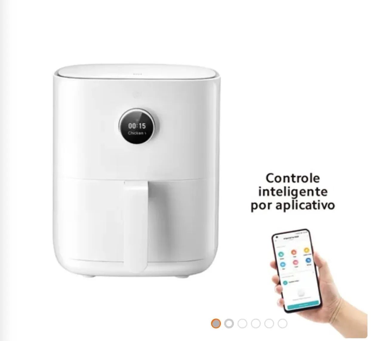 Air Fryer Xiaomi 3.5L - Inteligente e Prática 110v  - Foto 2