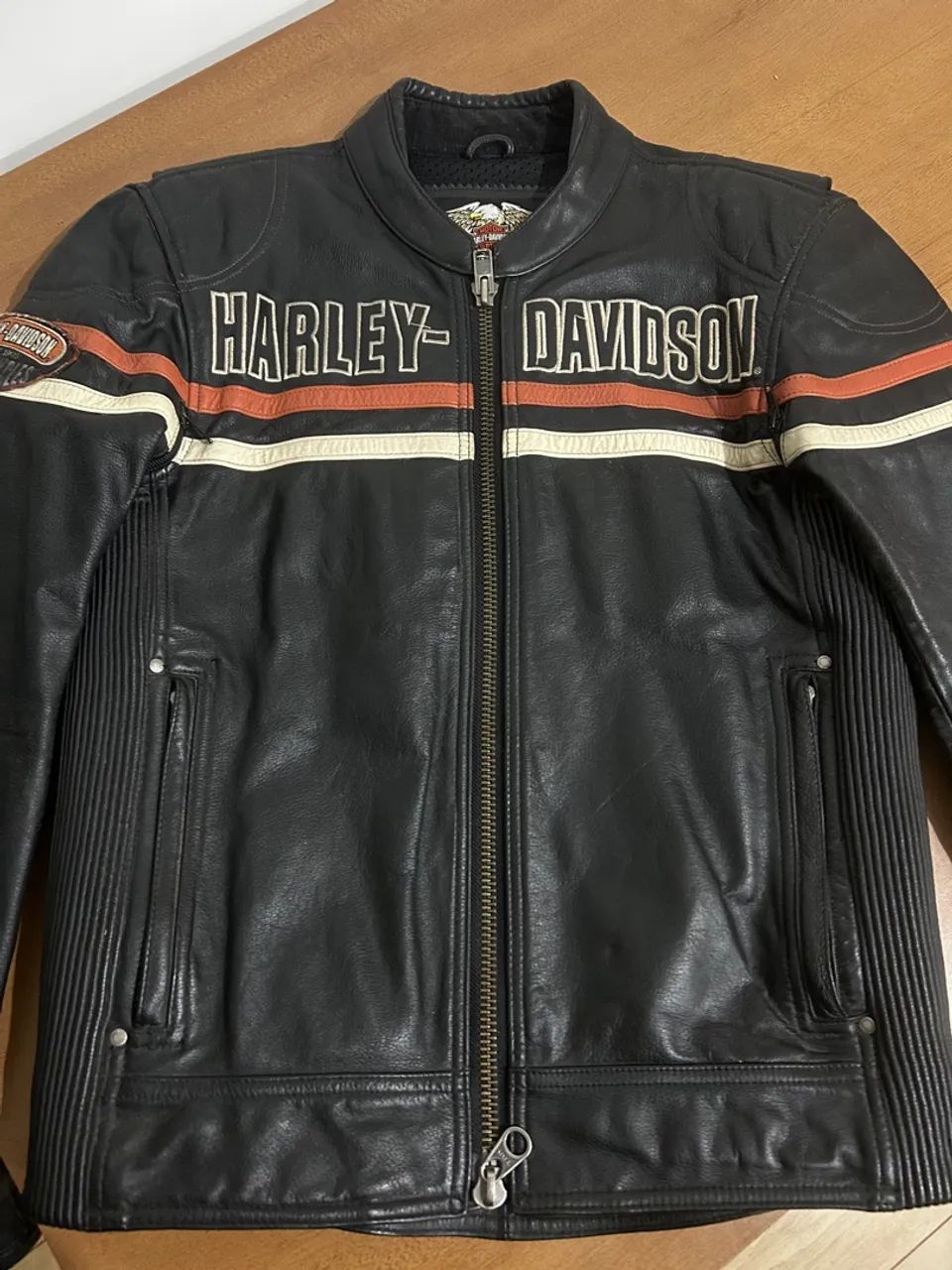 Harley Davidson Jaqueta De Motoqueiro Olx Moto Harley Jaqueta Moto