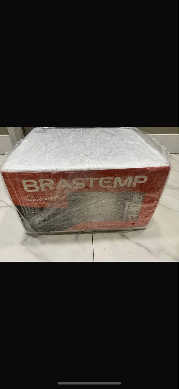 microondas brastemp 38L novo