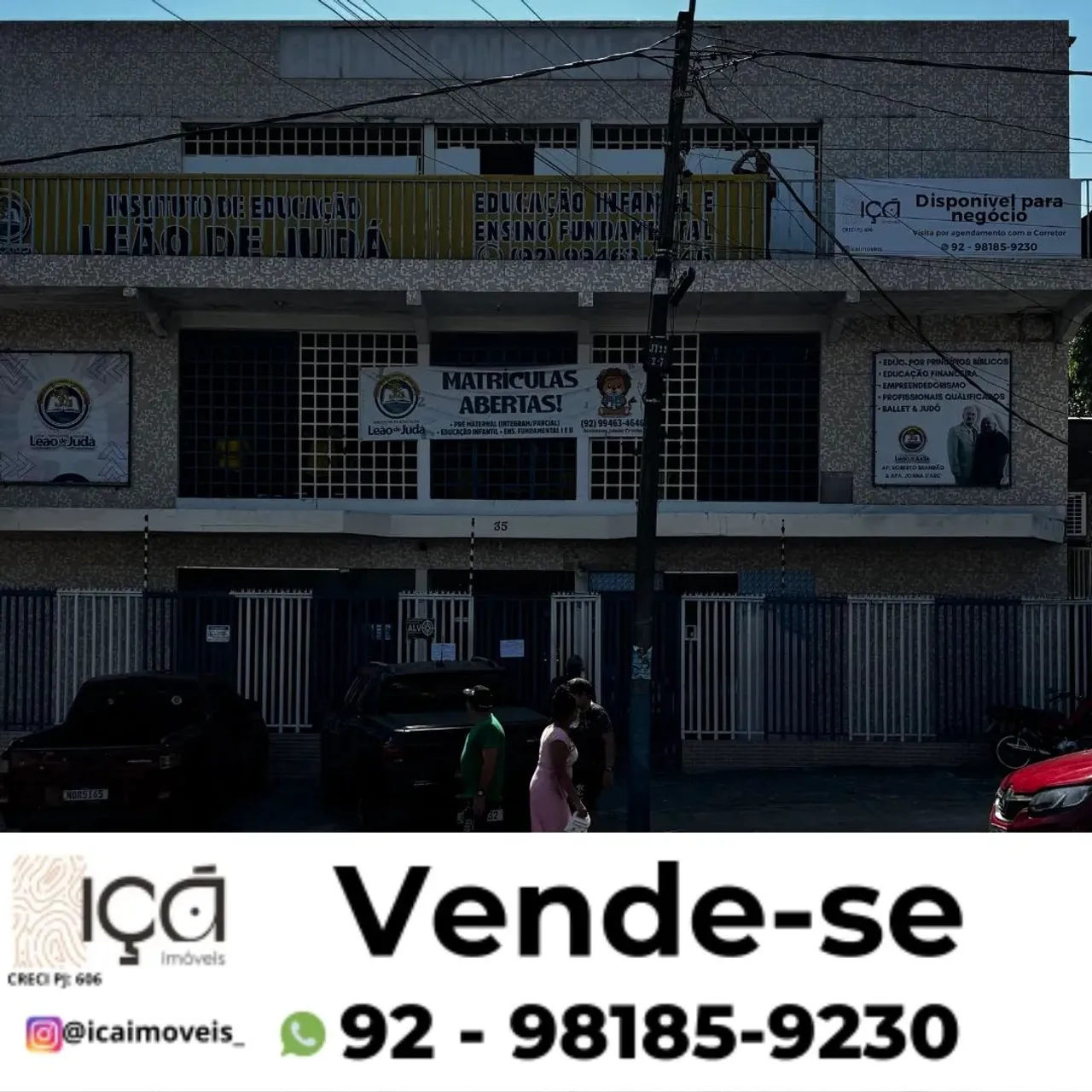 Prédio 3 andares, com 1.128m2 no - Jorge Teixeira - Manaus - AM