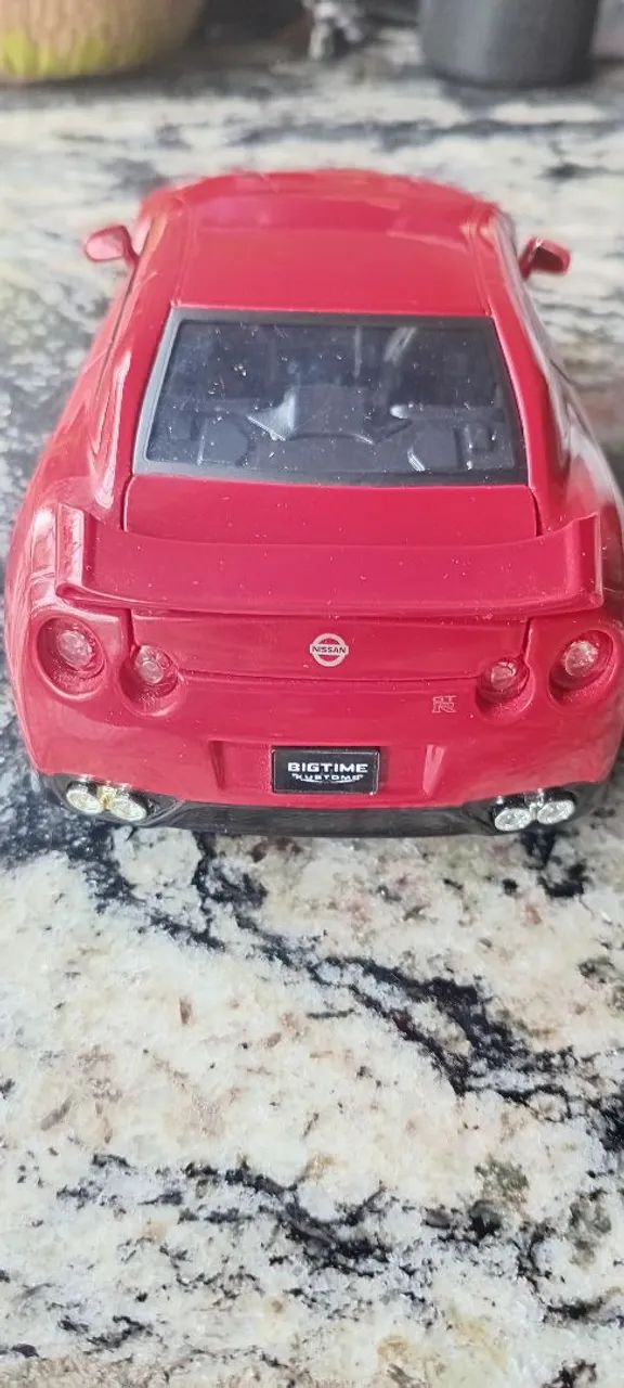 Miniatura JADA NISSAN Skyline R35 GTR  vermelho 1/24 - Foto 4