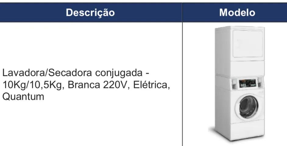 lava/seca conjugada Speed Queen 10,5kg + placa e dosadora - Foto 3