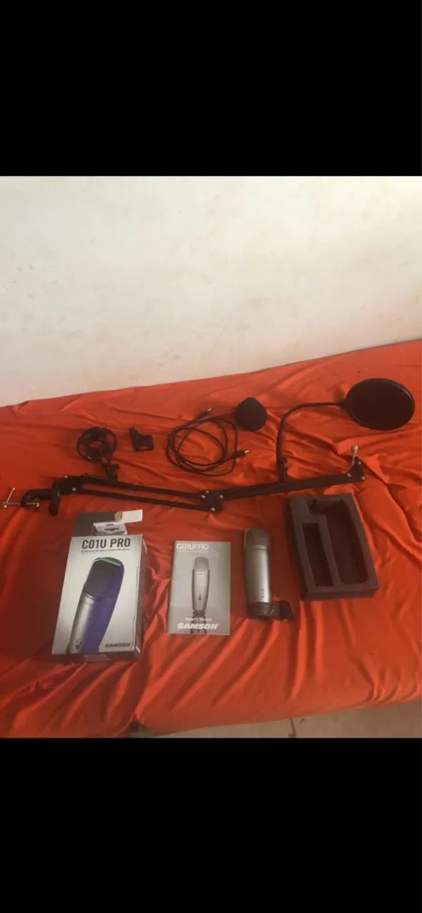 Microfone condensador profissional - Foto 3