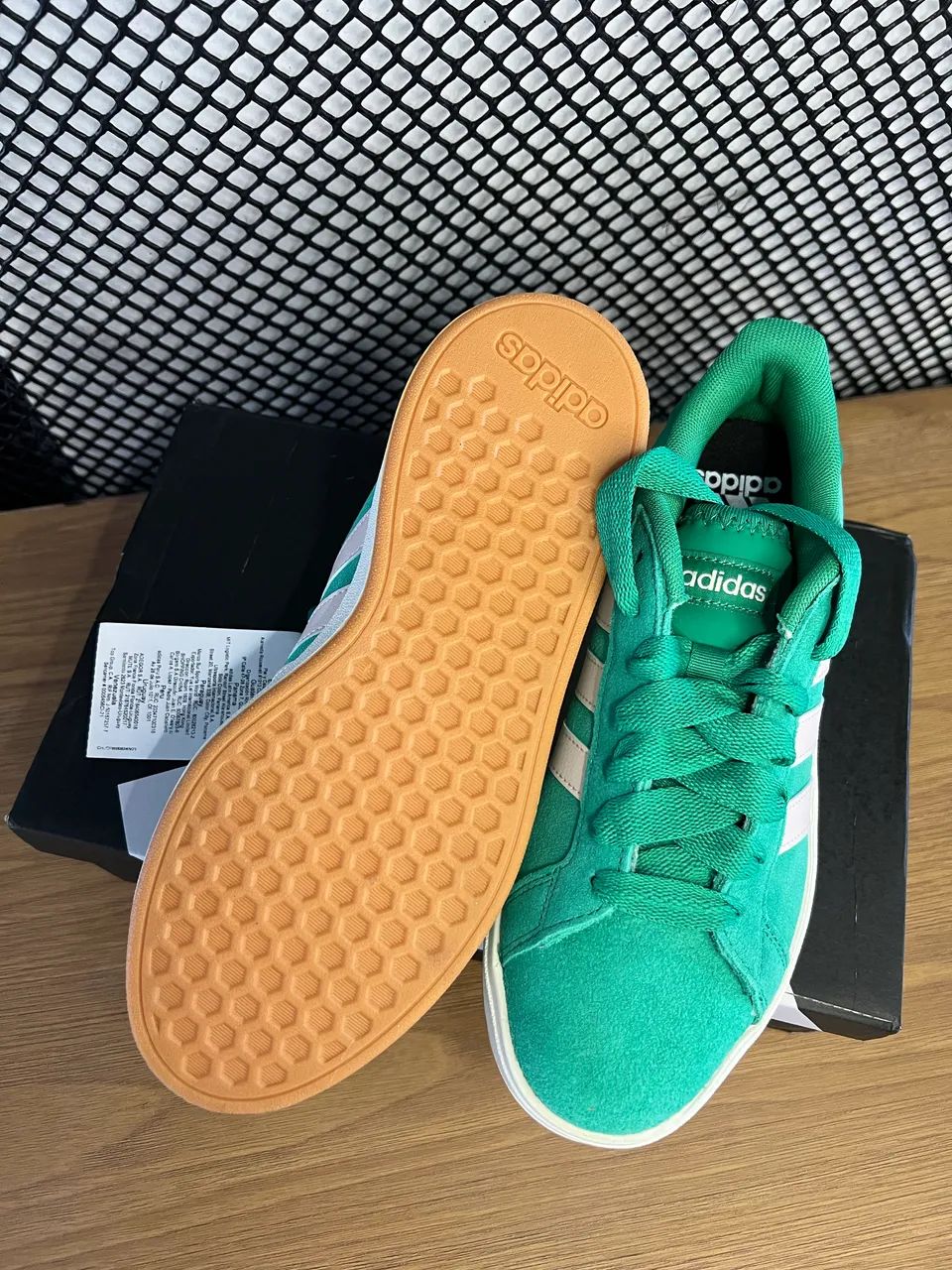 Tênis Adidas Grand Court Original Base Suede  - Foto 5
