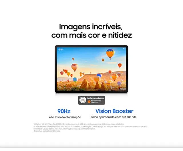 Tablet Samsung S10 FE+ PLUS, Novos Lacrados, Loja Física, Garantia 1 ano, Parcelamos - Foto 4