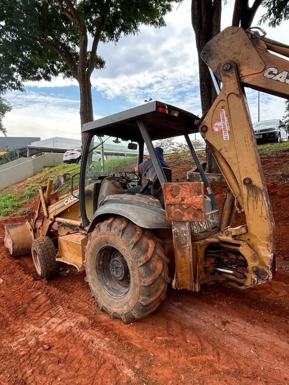 Retroescavadeira case 580m  - Foto 2