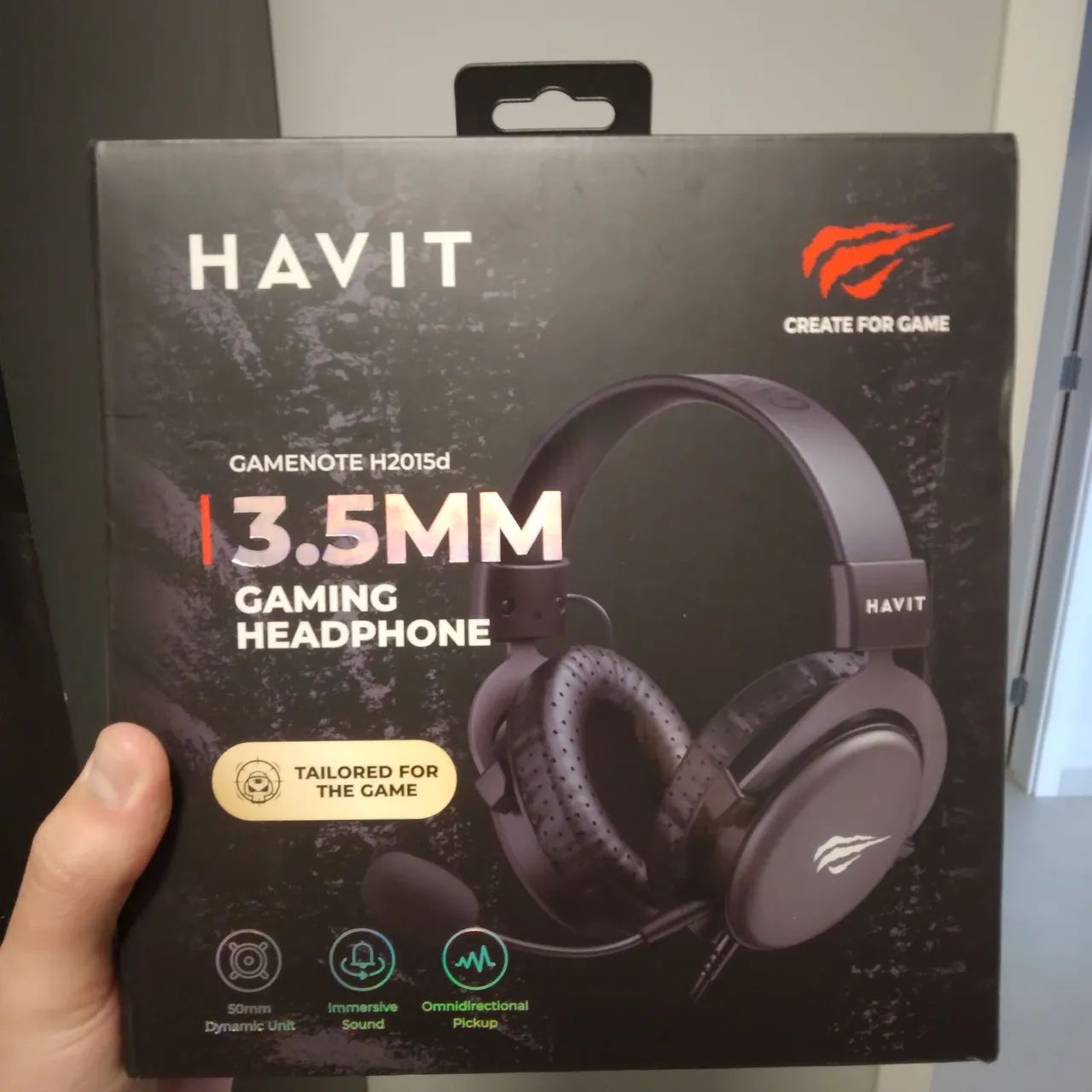Headset Gamer Havit Gamenote H2015d - 3.5mm