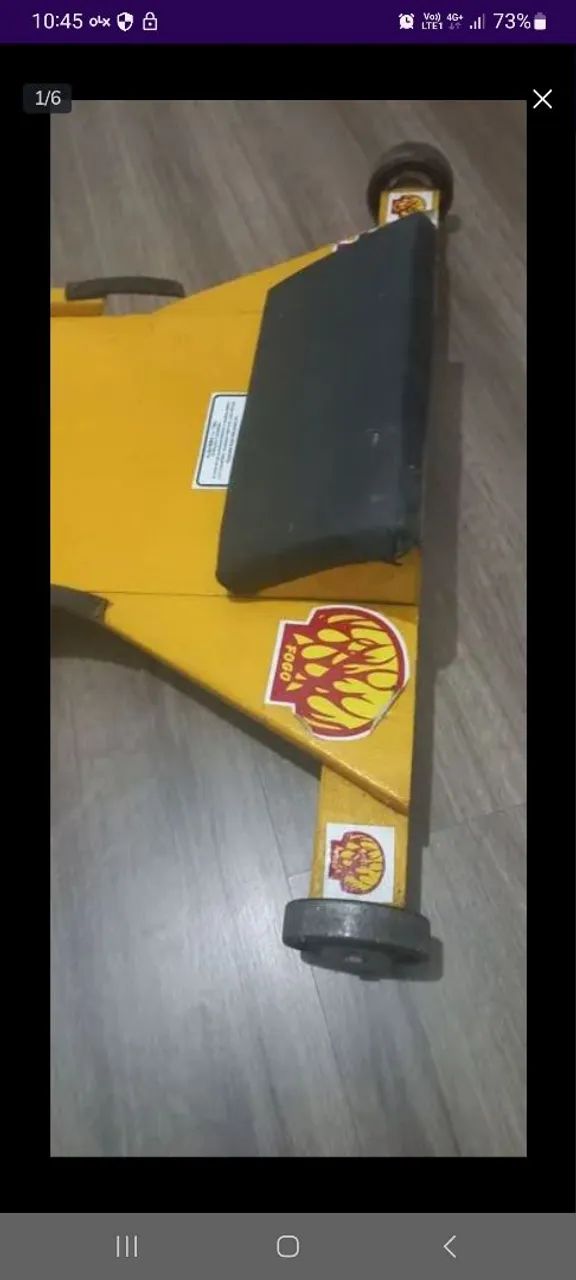 Carrinho de Rolimã antigo Shell e SP - Foto 6