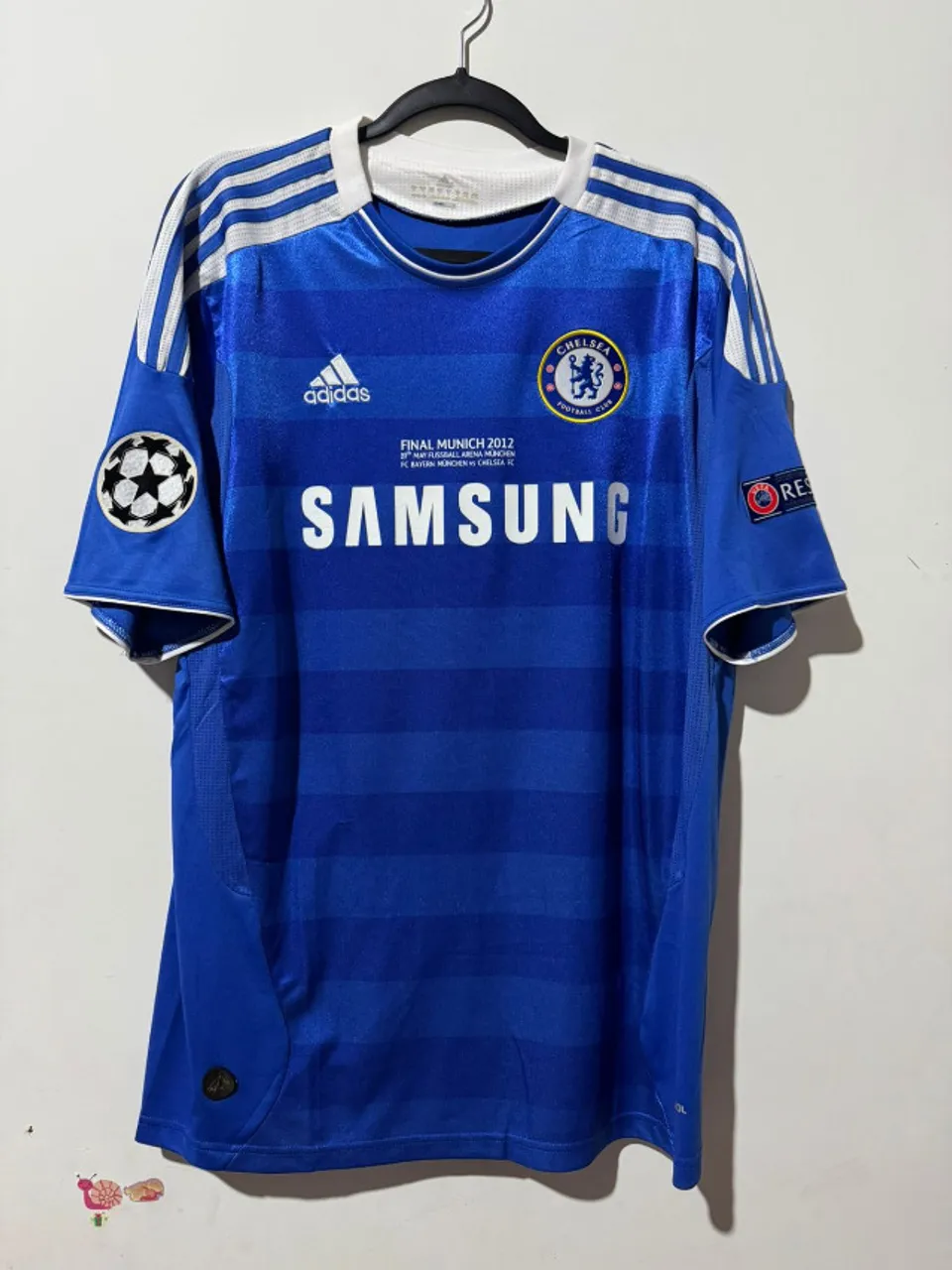 Camisa Chelsea Final Champions League 2012 Drogba 11