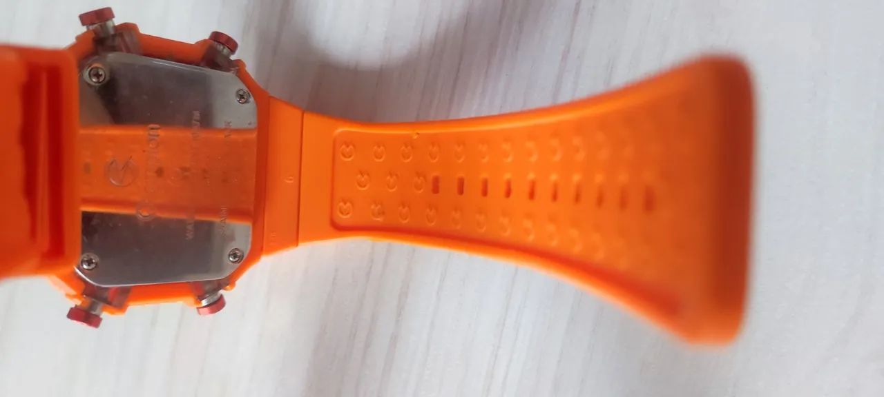 Relógio Digital Masculino Laranja(Champion Yot) - Foto 2