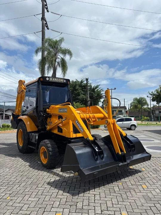 Retroescavadeira  Randon RD406 2015 / 7 mil horas / oportunidade - Foto 5