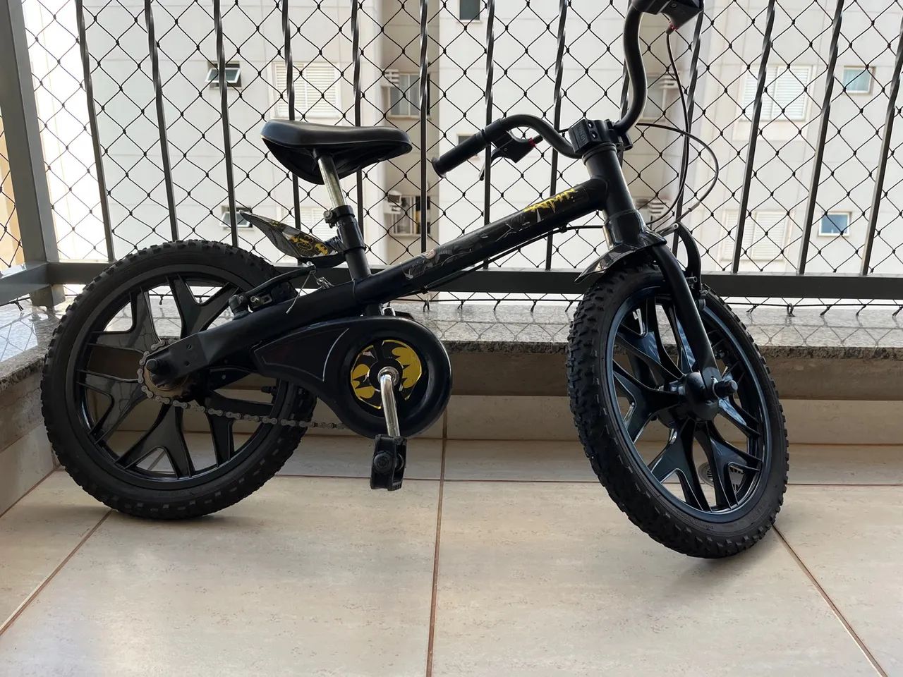 Bicicleta Infantil Batman 16 Polegadas - Foto 5
