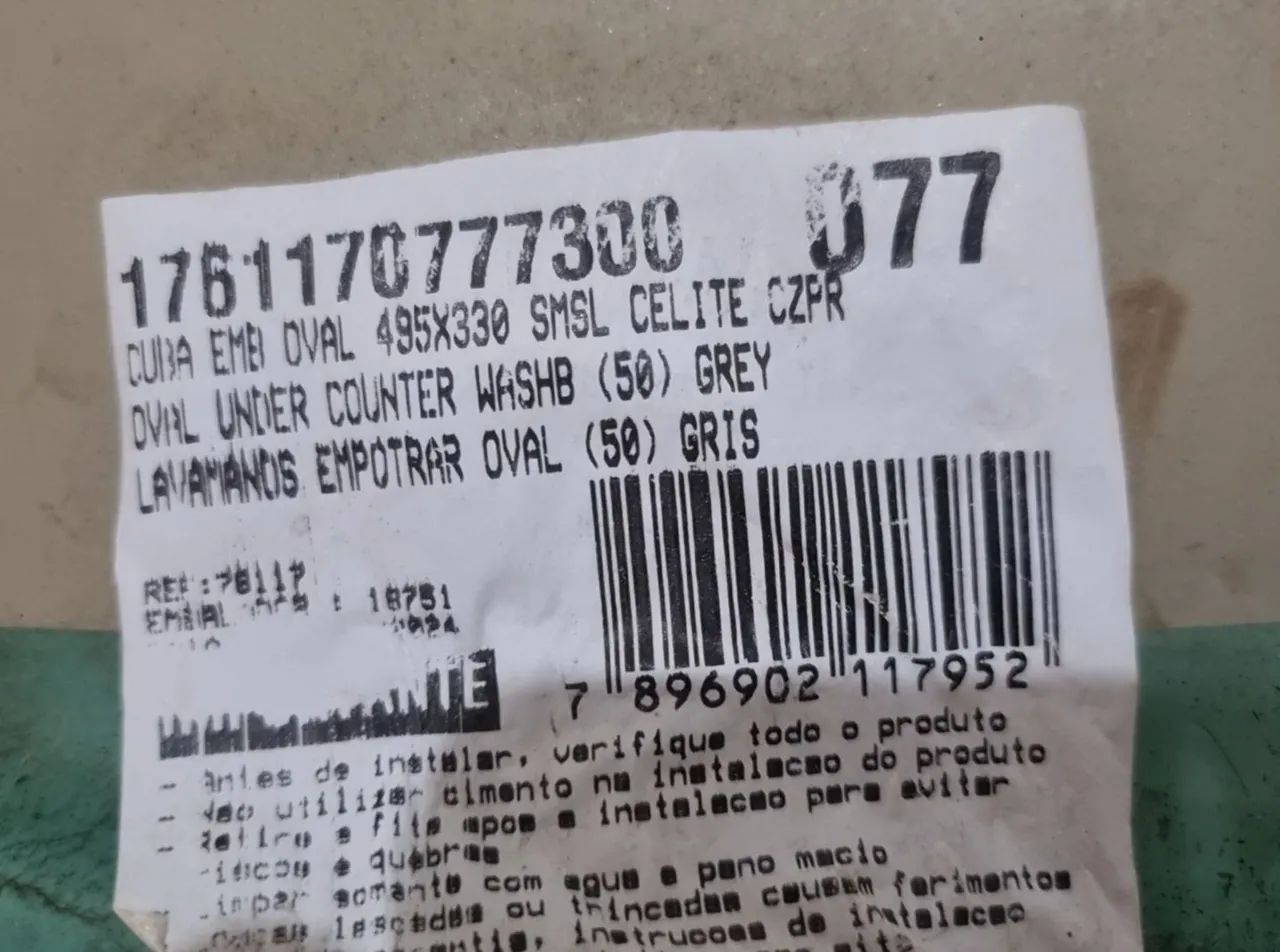 Cuba de embutir Celite CINZA - Foto 2
