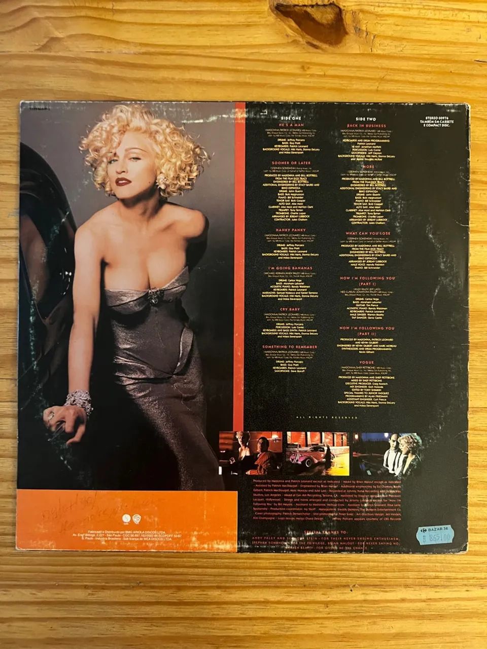 Madonna - I'm Breathless (Vinil) - Foto 2