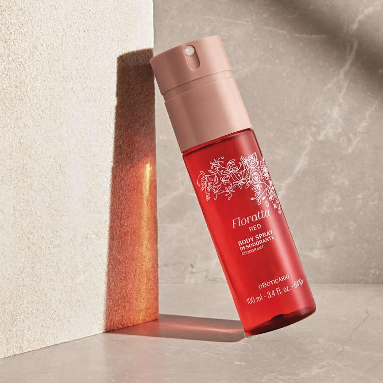 Floratta Red Body Spray Desodorante O Boticário