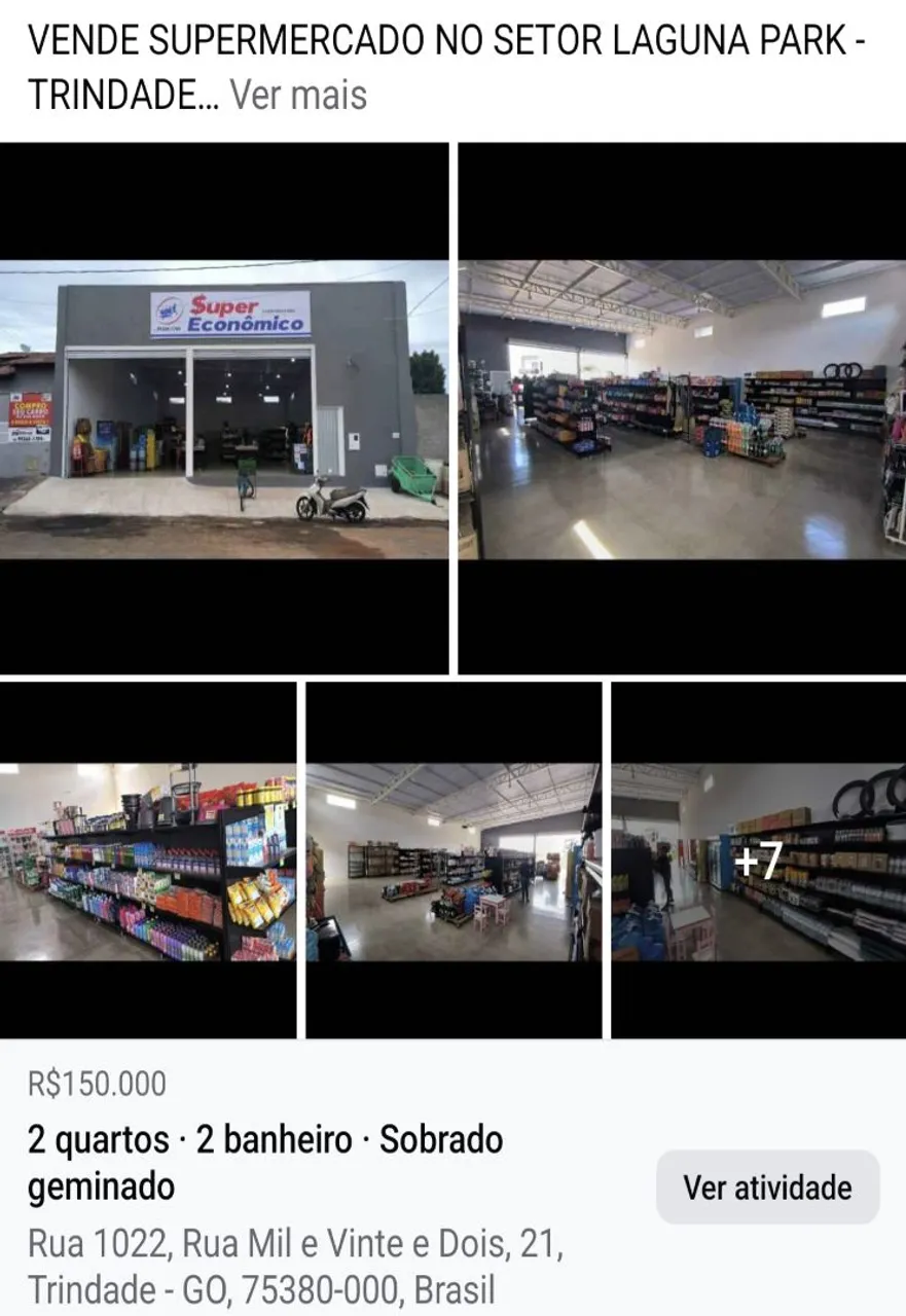 Vende supermercado