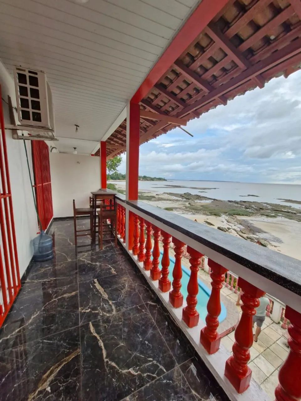 Vendo linda kit net com uma linda vista para Bahia em mosqueiro próximo a praia do farol