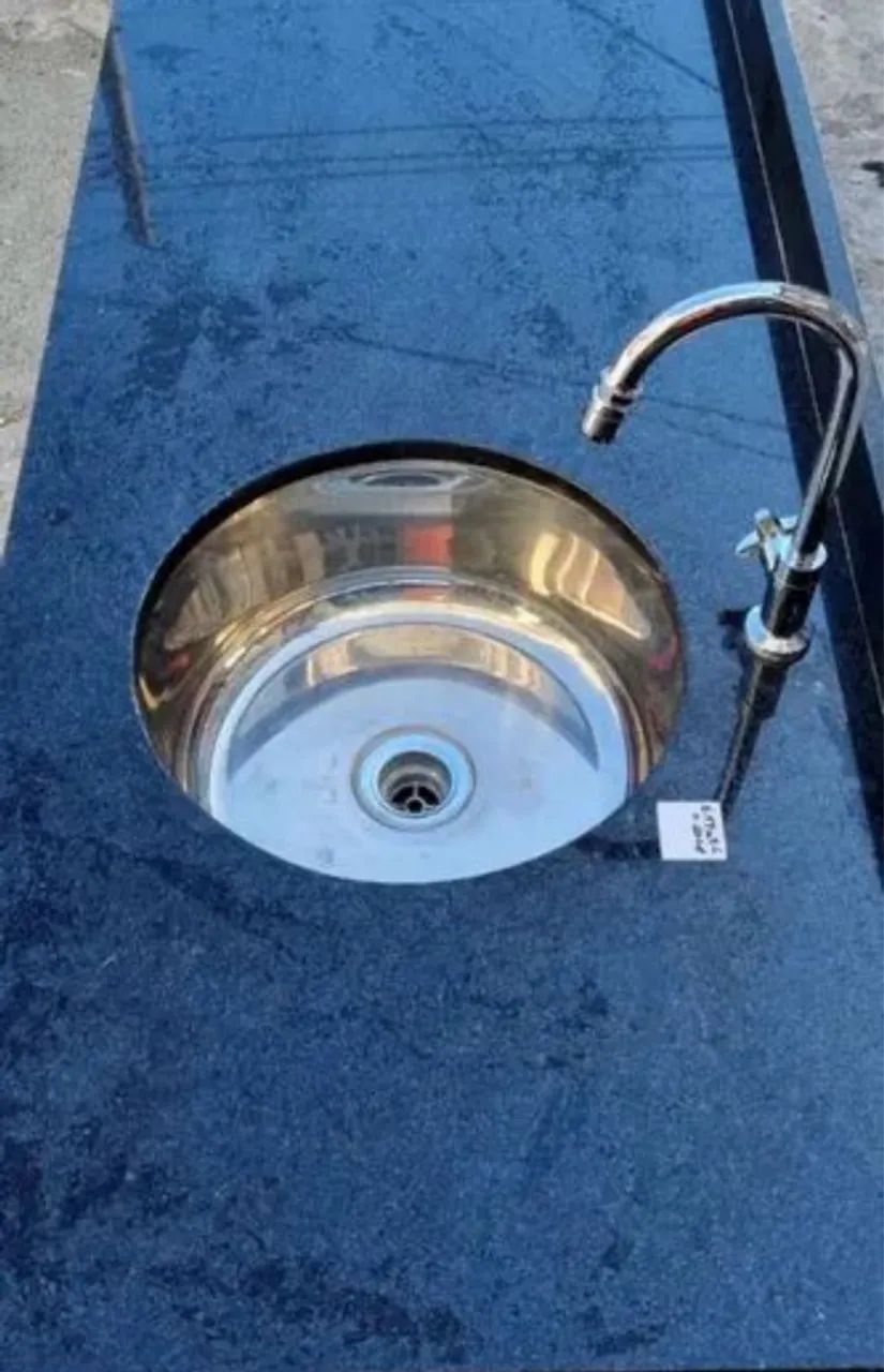 Pia Gourmet são gabriel cuba inox redonda - Foto 4