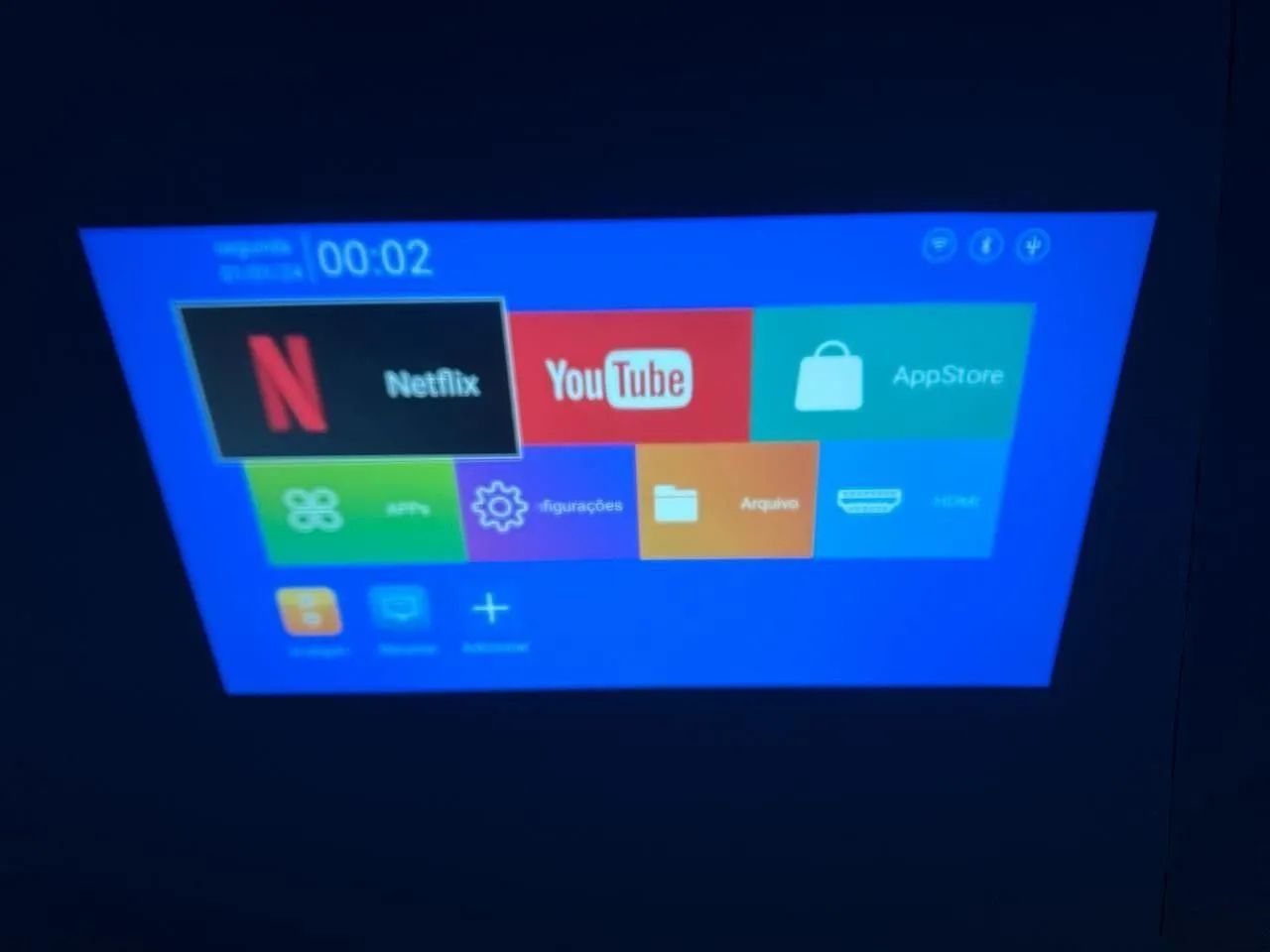 Projetor Inteligente H'MASTON Ultra HD - Foto 6