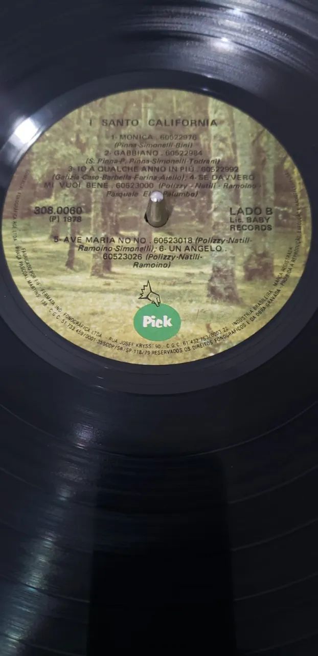 Lp I Santo Califórnia - Gabbiano (excelente) - Foto 4