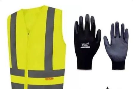 Colete refletivo + luvas. - Foto 2