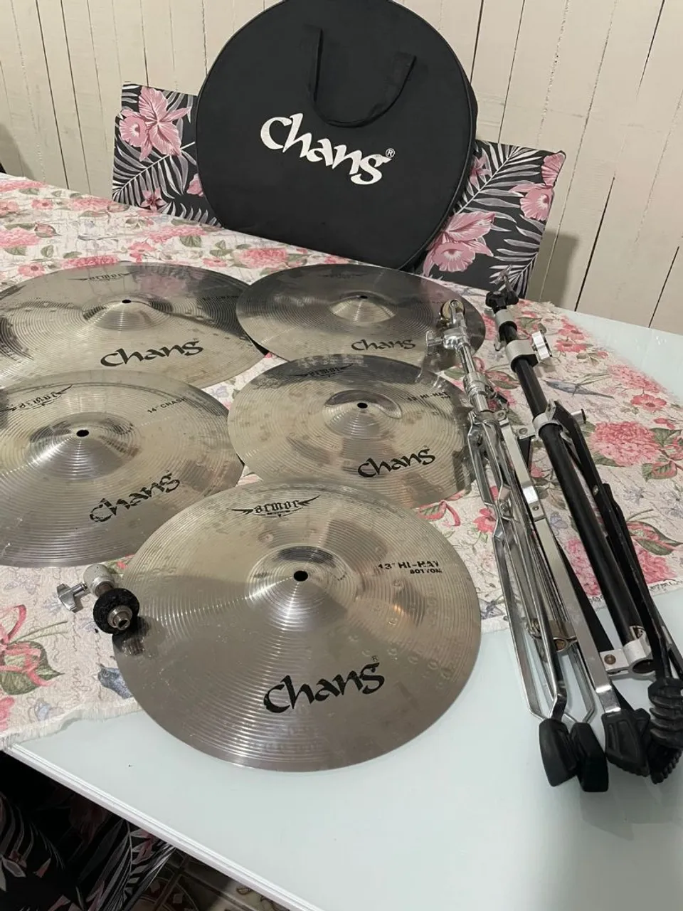 Kit de Pratos Chans Armor - Bateria Completa