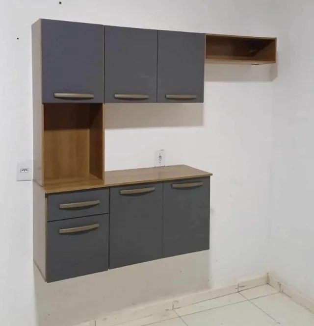 Armário de Cozinha Completo Suspenso 6 Portas (Novo) Entrega Grátis!  - Foto 3