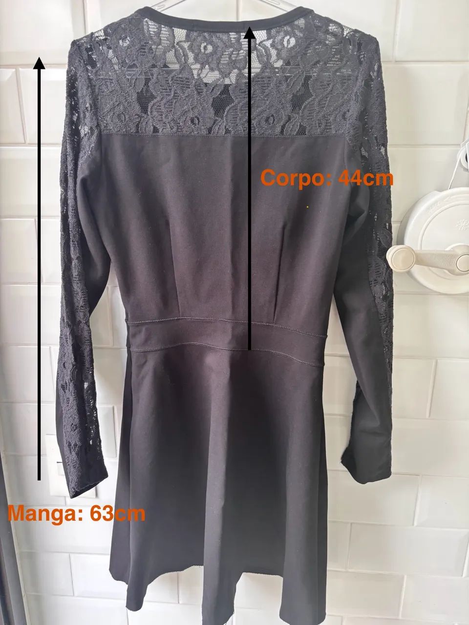 Vestido preto - usado  - Foto 2