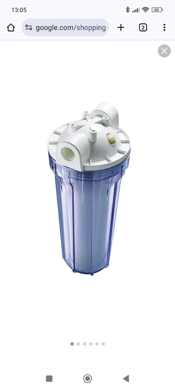 Filtro de Água Loren Acqua Pou 9. 3/4 Lorenzetti