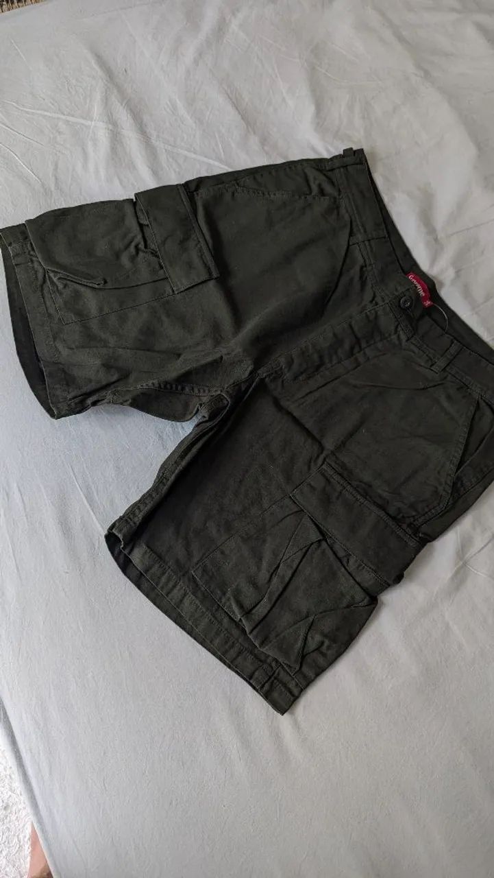 bermuda supreme cargo verde militar 