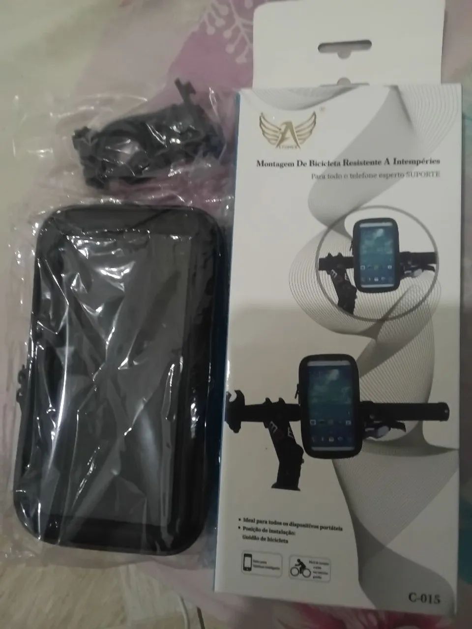 Suporte para Celular de Bicicleta NOVO - Foto 3