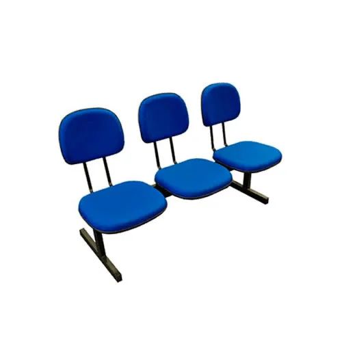 Longarina 3 Lugares secretária 