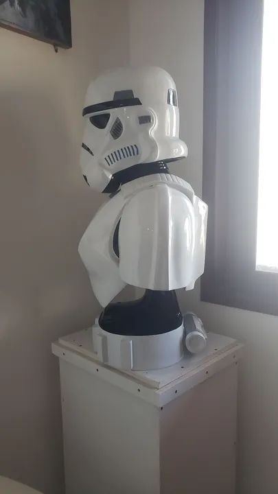 Busto do Stormtrooper Star Wars (TAMANHO REAL) - Foto 3