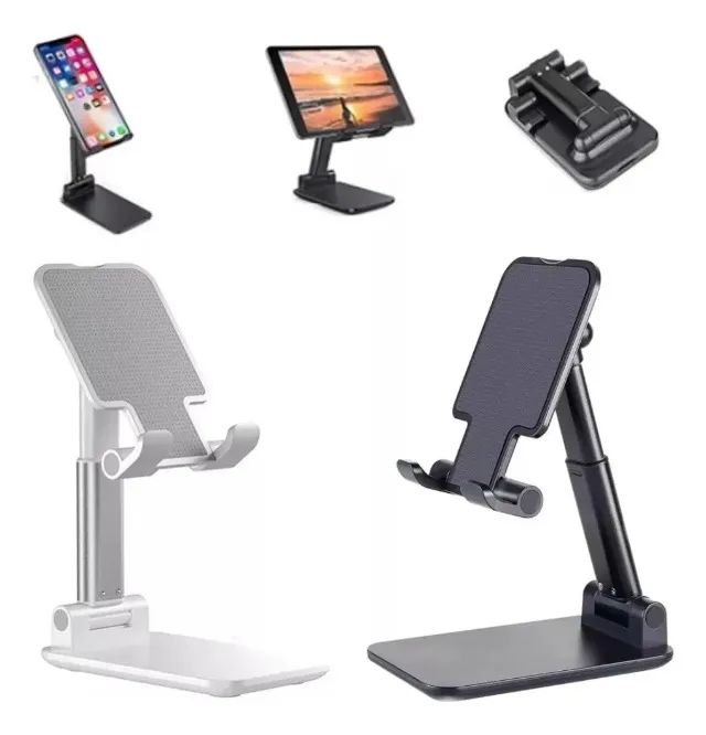 Suporte De Mesa Para iPad iPhone Tablet Celular Ajustável Loja Coimbra Computadores