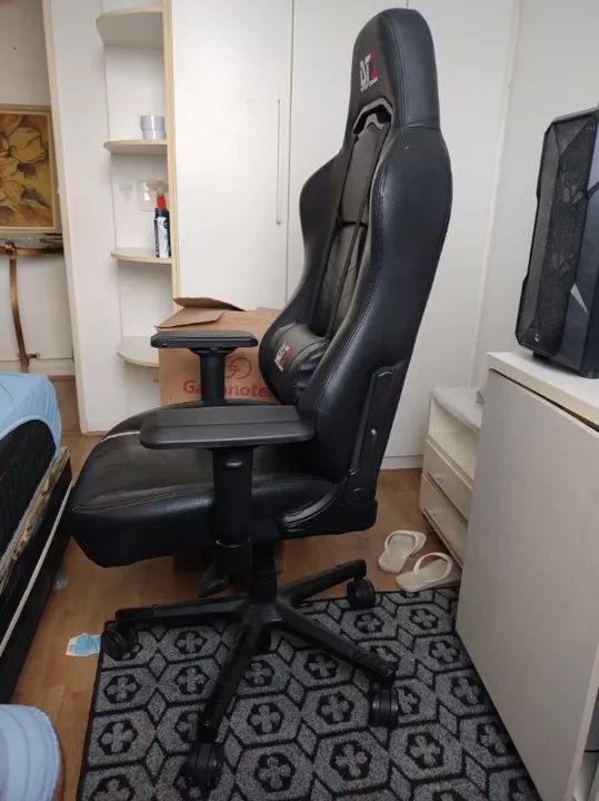 Cadeira Gamer Preta DT3 Rhino - Foto 4