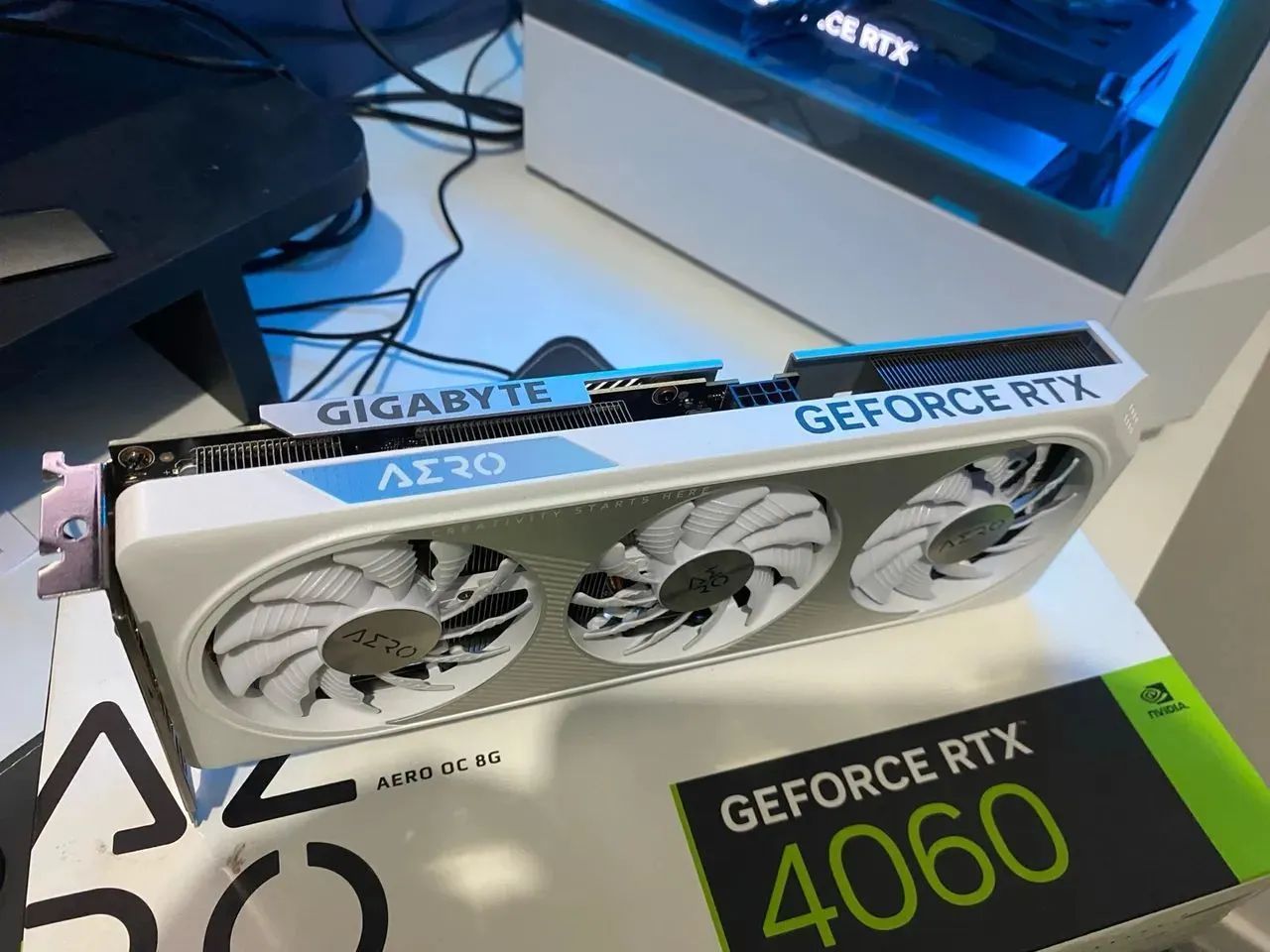 RTX 4060 GIGABYTE AERO ACEITAMOS TROCAS  - Foto 6