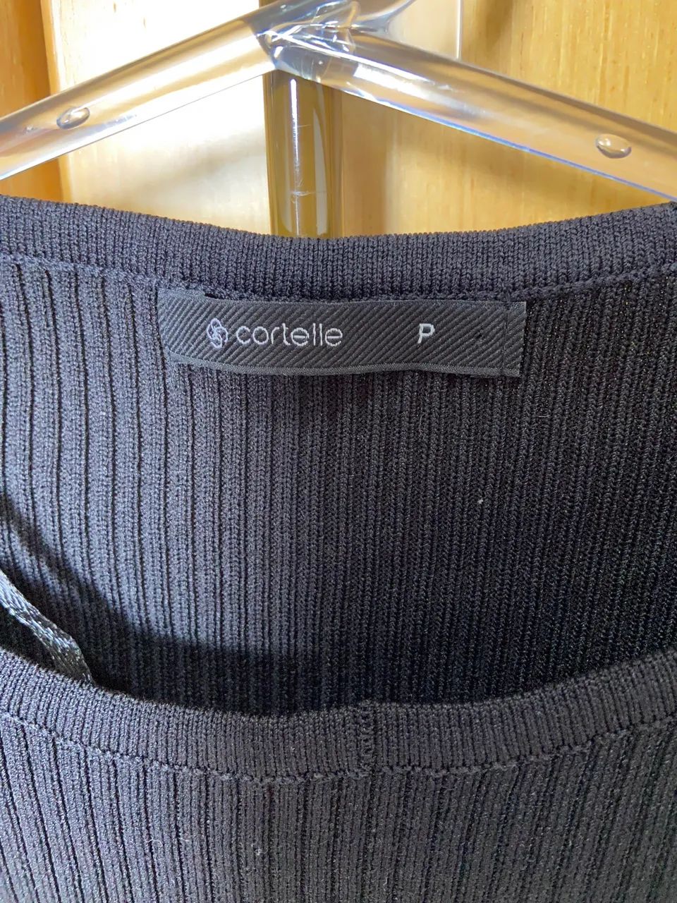 Blusa Chique Cortelle Preta - Foto 3