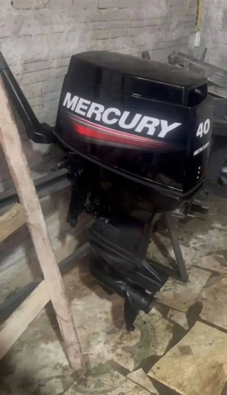 Motor Mercury 40hp 3cil 2T 2019 Manual - Foto 3