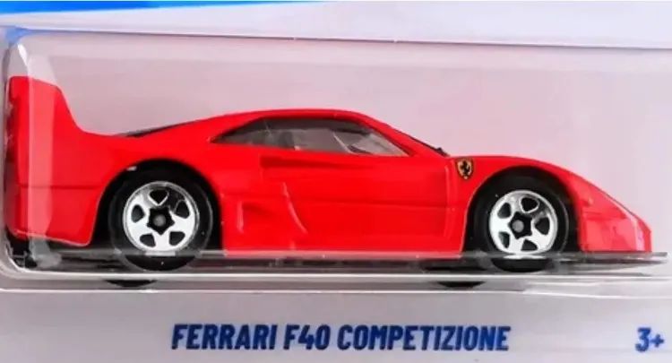 Hot Wheels FERRARI F40 メタリックレッド Hot Wheels Ferrari F40 Competizione, HW Exotics 4/5 [red] 198/250